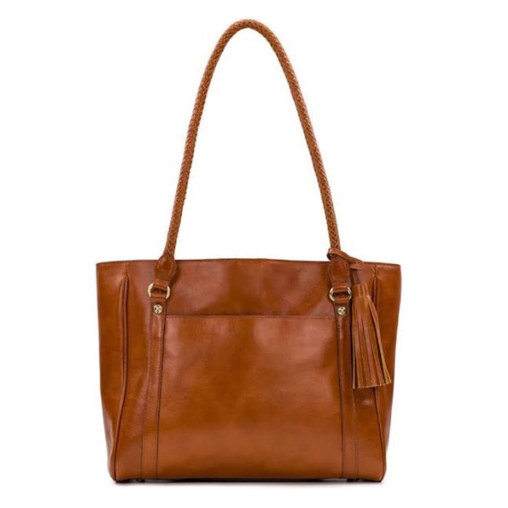 PATRICIA NASH | Cameley Tote in Italian Leather Heritage Tan